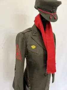 United Stated Marine Corps Uniform With Hat and Scarf